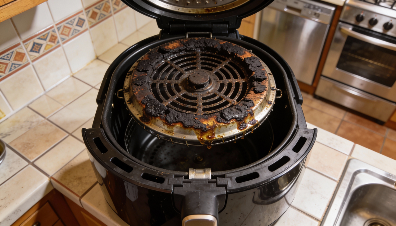 A resistência é a peça responsável por aquecer o ar dentro da air fryer