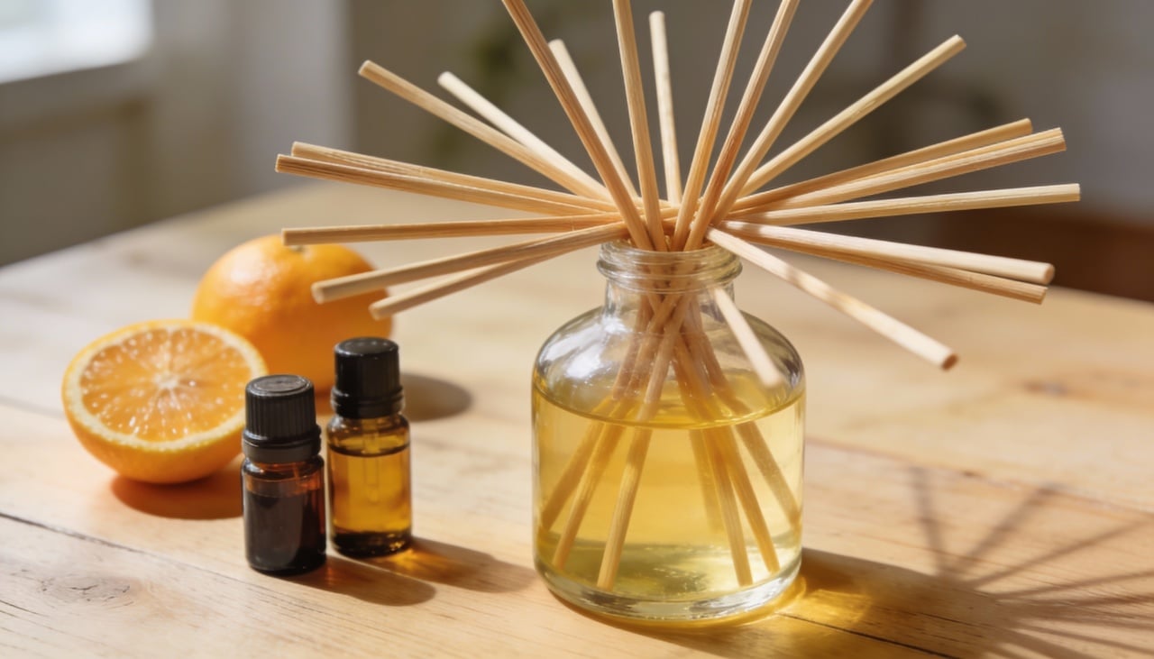 A base de qualquer aromatizador de ambiente caseiro é surpreendentemente simples e acessível
