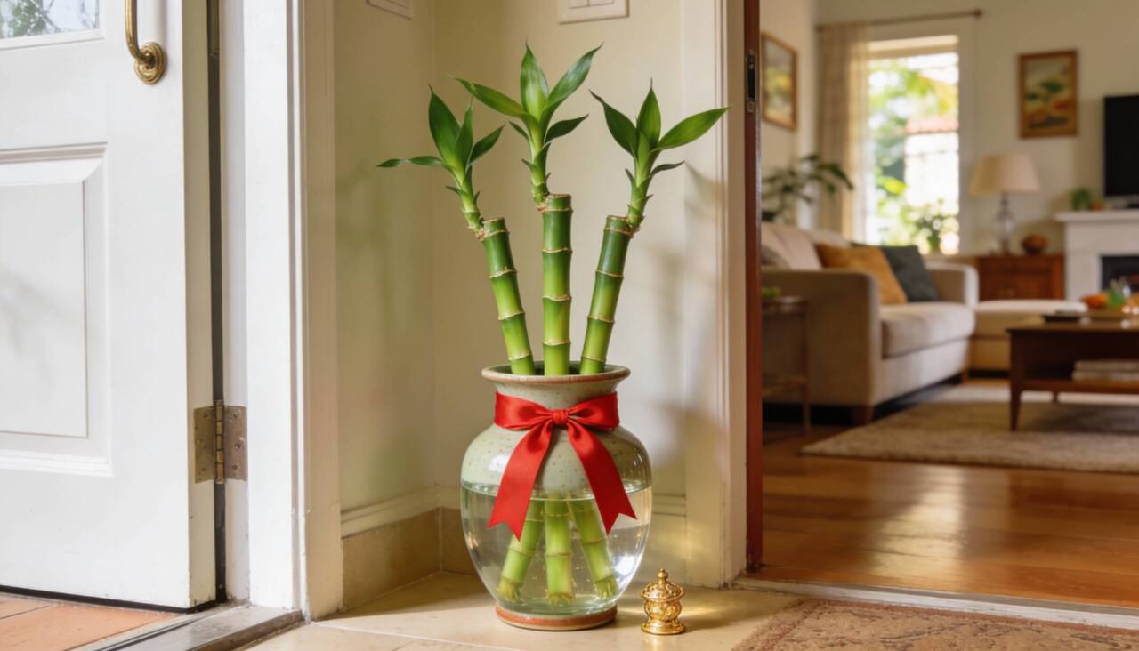 No Feng Shui, o bambu da sorte está ligado à vitalidade, flexibilidade e resistência