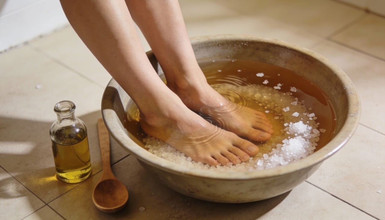 O chamado banho de magnésio é, na verdade, um banho preparado com sais de Epsom, compostos principalmente por sulfato de magnésio