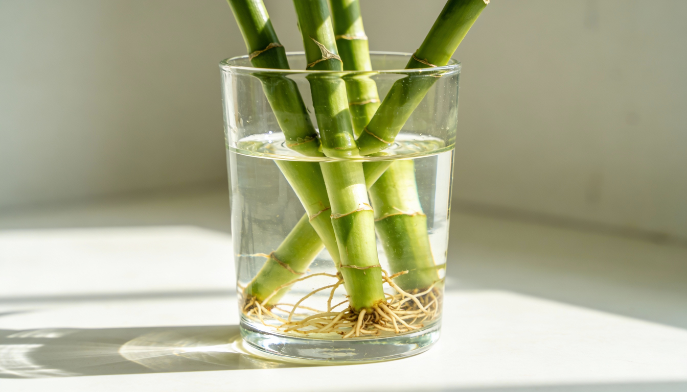 O segredo é manter as raízes sempre submersas e o recipiente limpo