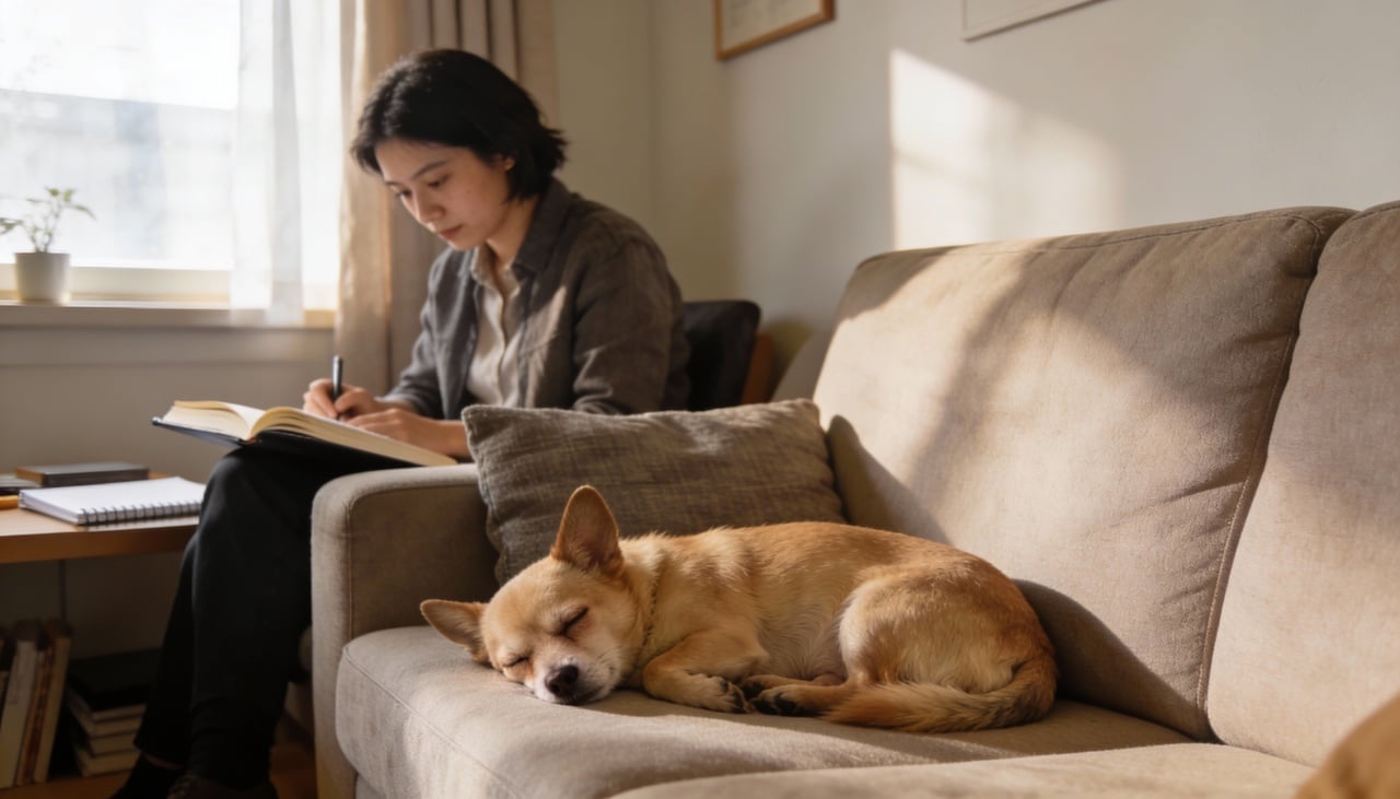 Optar por uma raça mais tranquila traz benefícios diretos para a saúde mental dos tutores e para a organização da casa