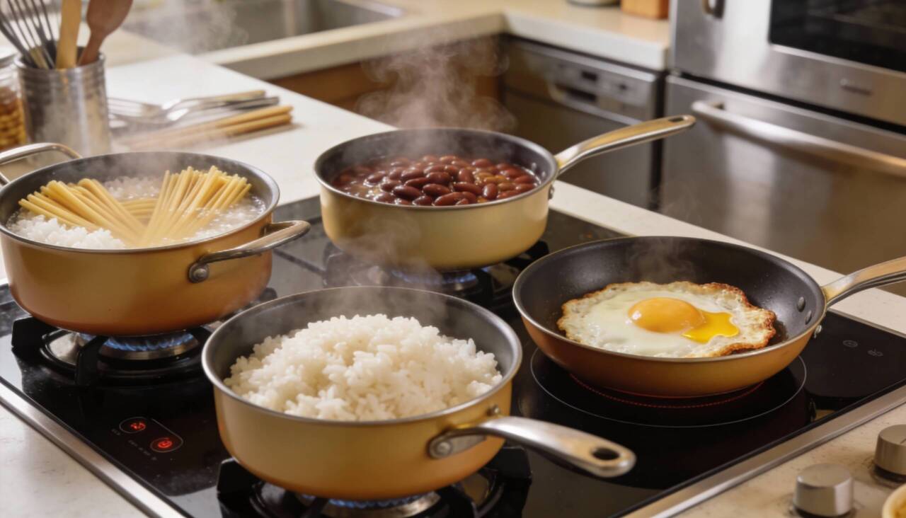 Para garantir que a comparação fosse justa, o teste envolveu o preparo de um almoço completo