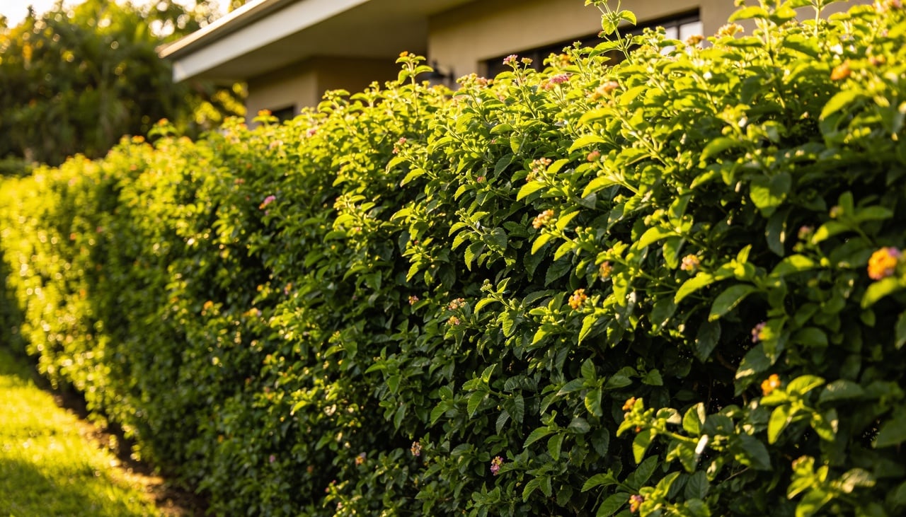 Escolher a planta certa depende do seu objetivo principal, seja fechar o muro ou apenas criar uma barreira aromática