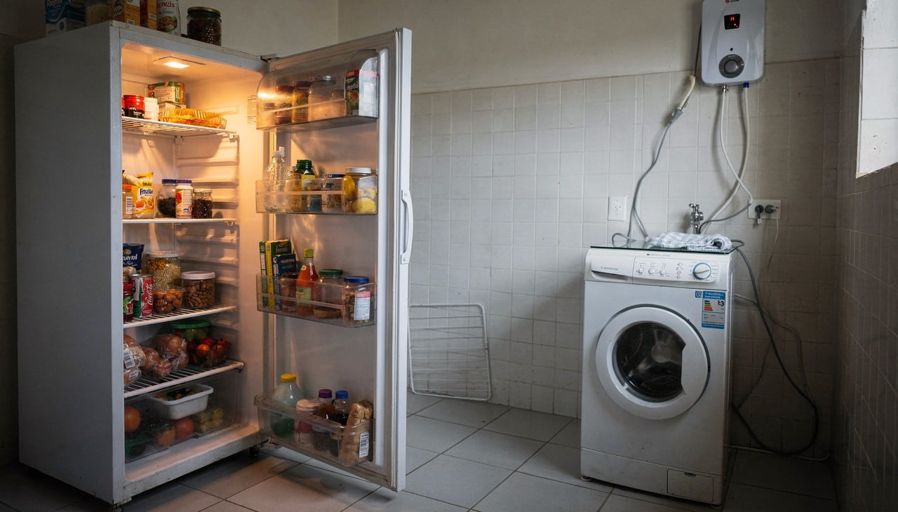 A geladeira é um dos poucos aparelhos que permanecem ligados 24 horas por dia, 7 dias por semana