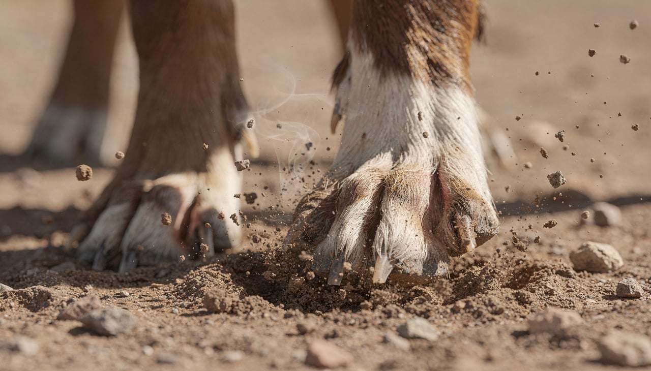 Esse movimento, que lembra um chute para trás com as patas traseiras, é observado em cães de diferentes raças, tamanhos e idades