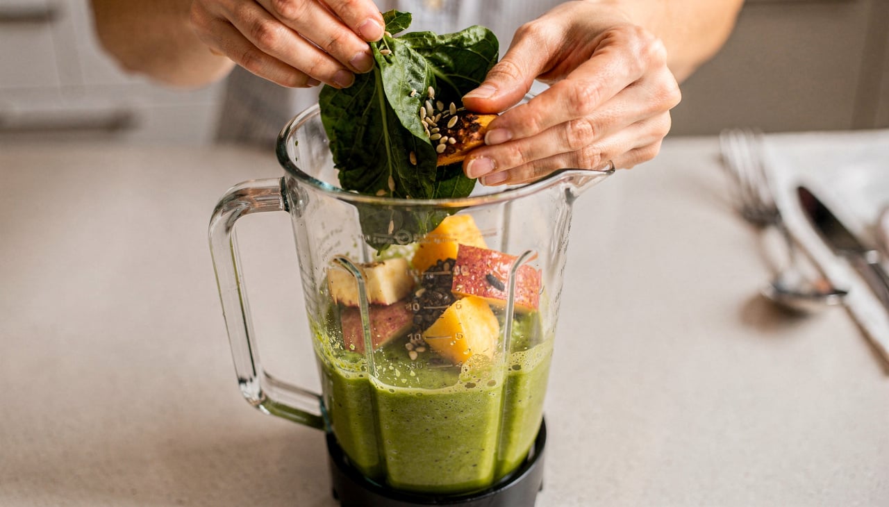 A escolha correta dos alimentos é central nesse tipo de receita.