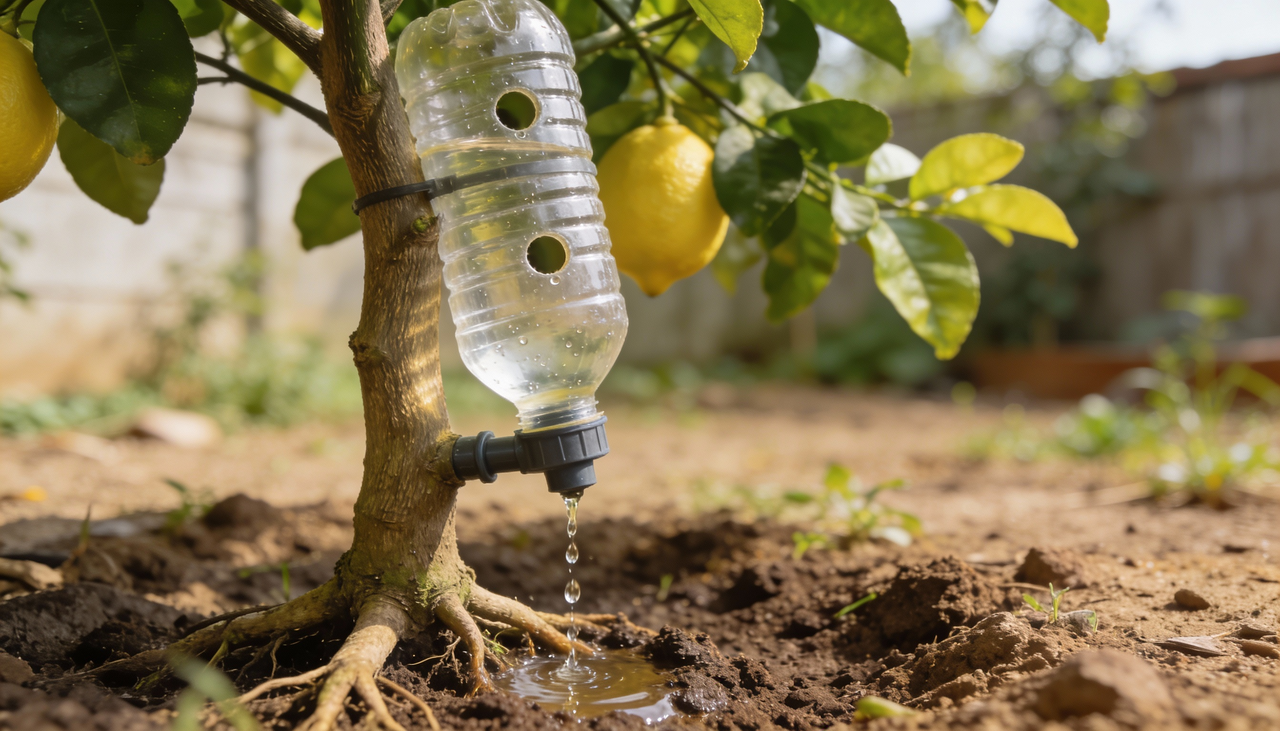 O limoeiro é uma árvore que exige bastante energia para produzir, e a irregularidade na rega é o que mais atrapalha esse processo