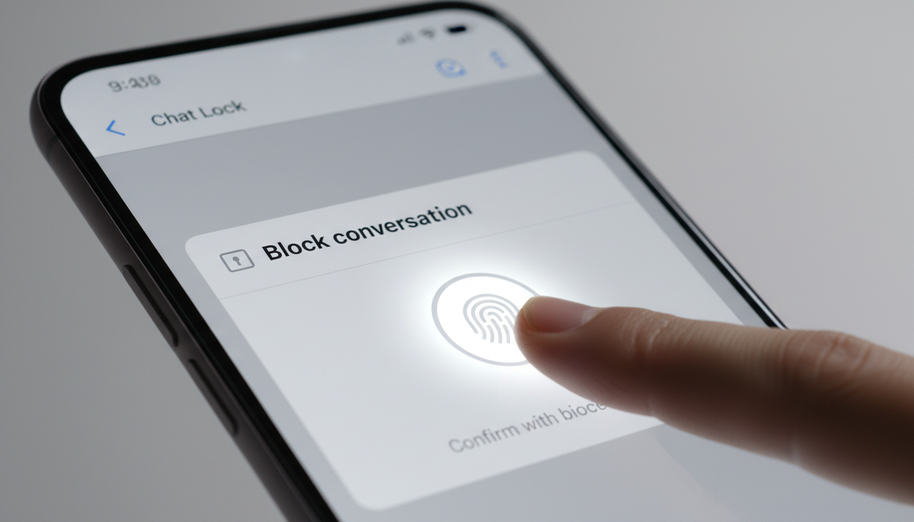 A principal mudança ao ativar esse recurso é a forma como o aplicativo lida com a privacidade dos dados