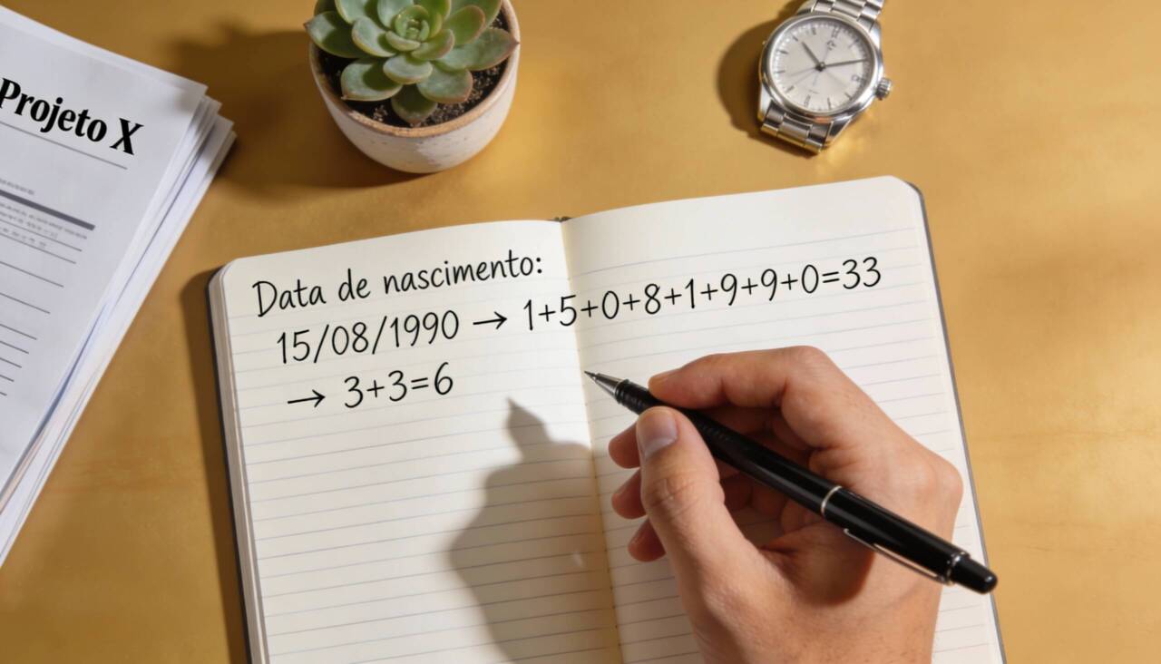 O processo é bem direto e exige apenas uma conta de soma básica com os números do dia, mês e ano em que você nasceu