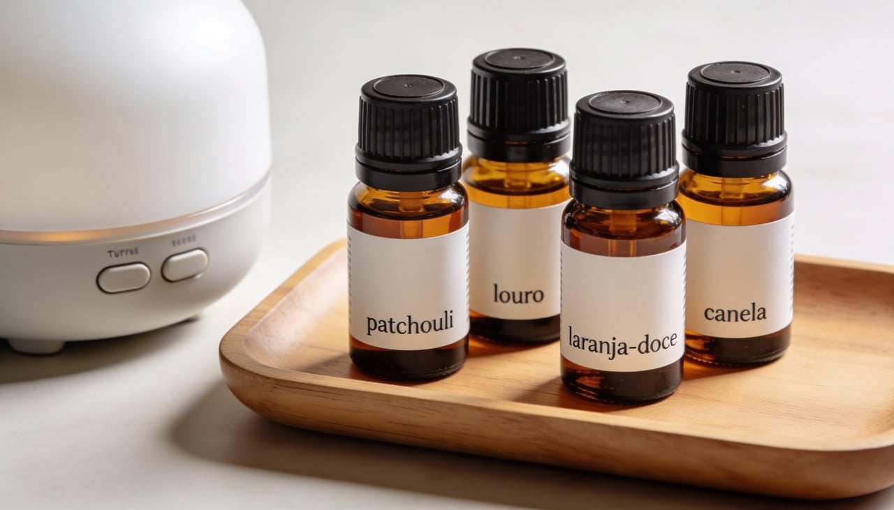 Em termos práticos, o Protocolo de Abundância no difusor é uma receita de óleos essenciais pensada para sintonizar prosperidade