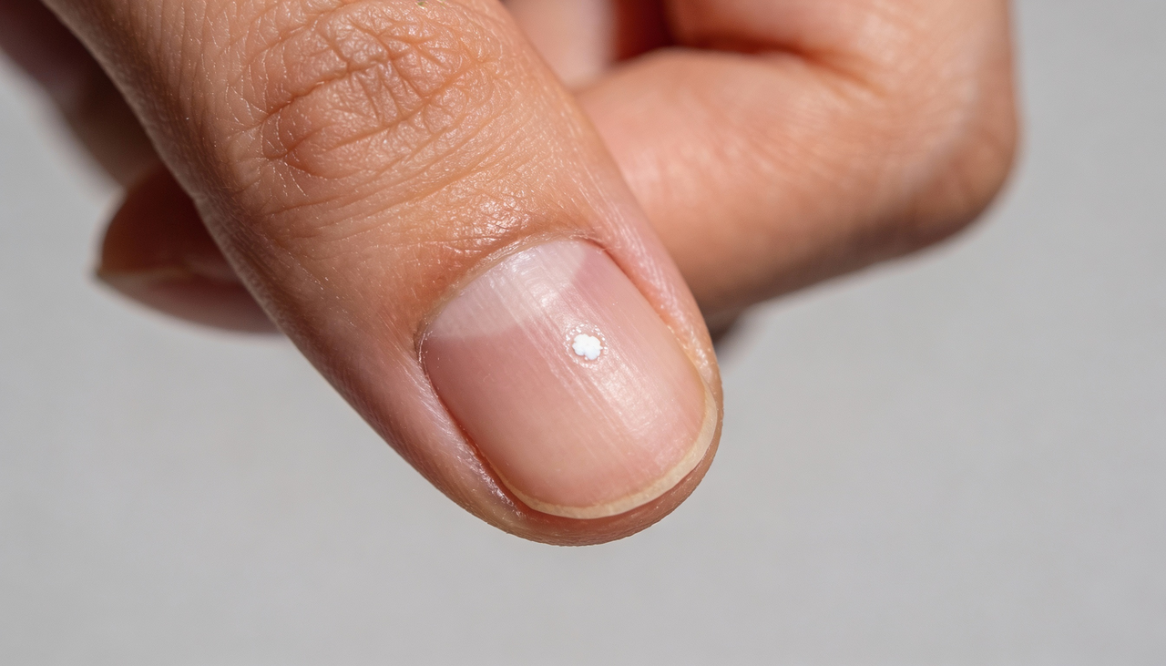 A ideia de que manchas brancas nas unhas indicam “falta de cálcio” é um mito