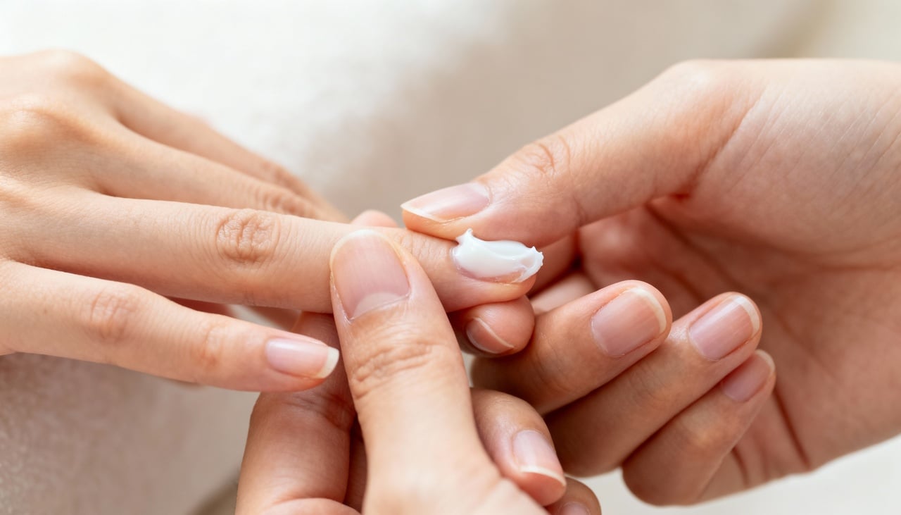 Manias como roer as unhas, remover cutículas de forma agressiva ou não dar intervalos entre o uso de esmaltes frequentemente intensificam o quadro