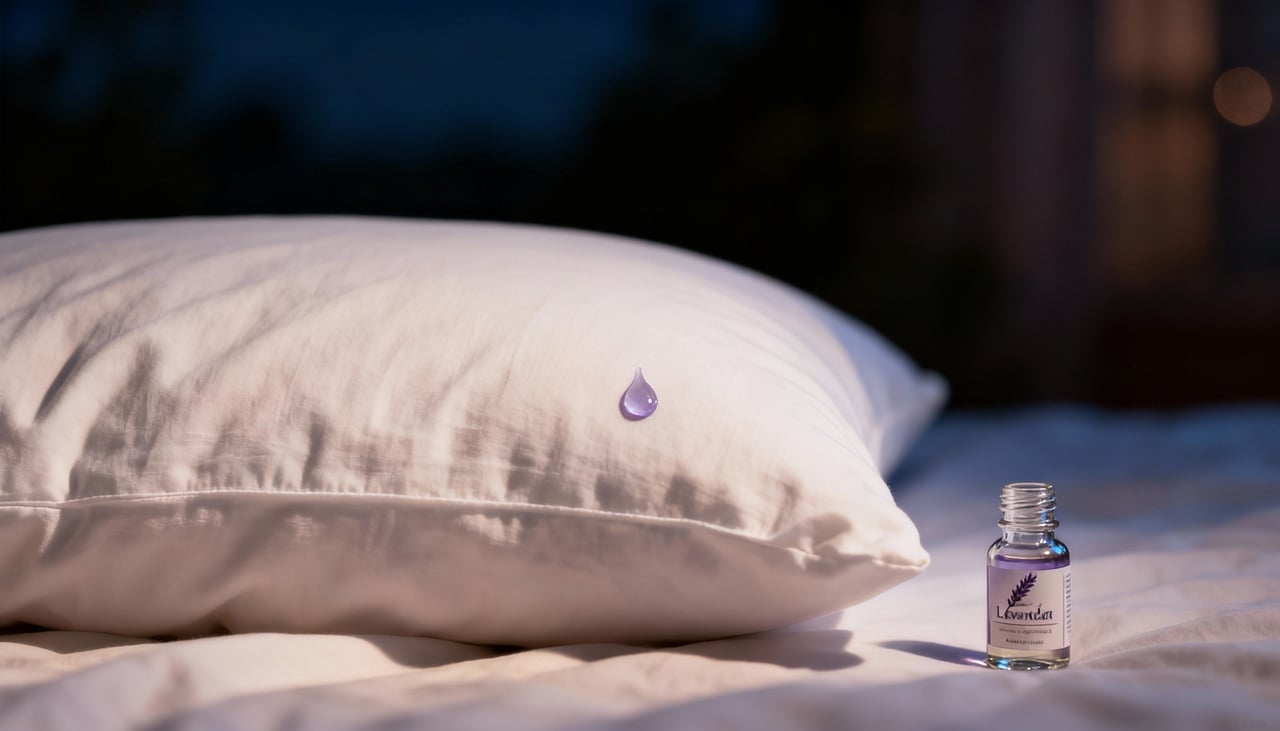 Adicionar lavanda ao ambiente do sono é uma prática antiga, valorizada pelo aroma suave que colabora com o relaxamento