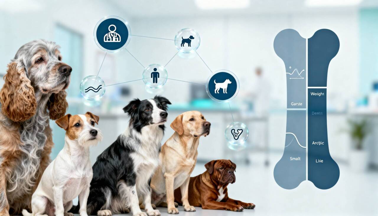 As diferenças entre raças são marcantes quando se trata de envelhecimento canino