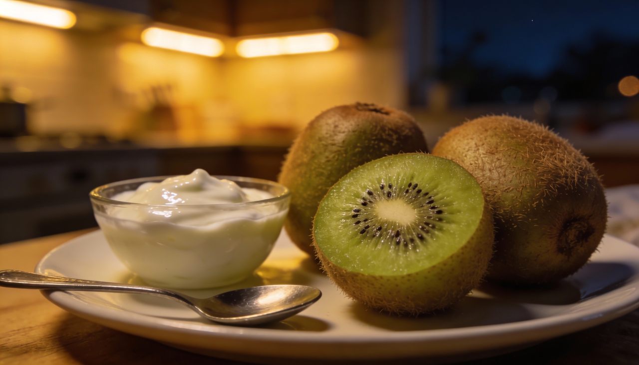 A eficácia do kiwi no combate à insônia está relacionada à sua composição rica em substâncias que atuam no relaxamento do corpo