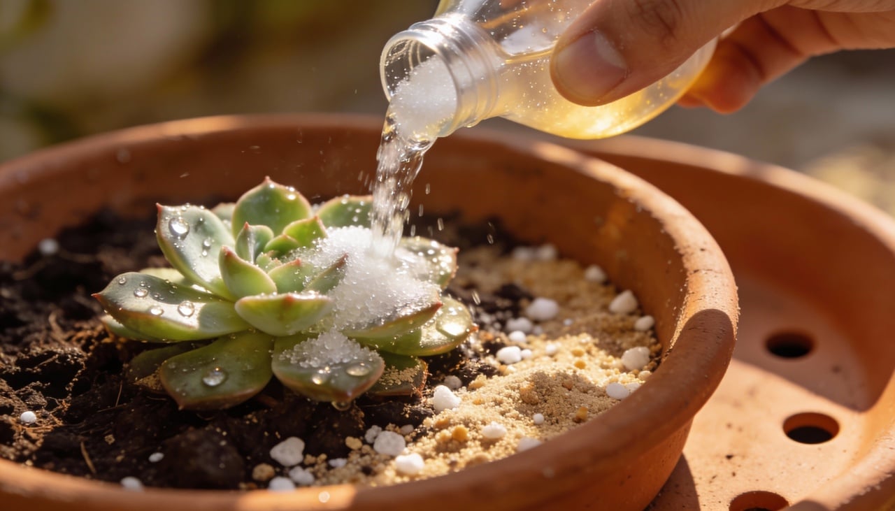 A aplicação deve ser feita preferencialmente no final da tarde, quando o sol está fraco, para evitar que o açúcar fermente excessivamente no solo quente