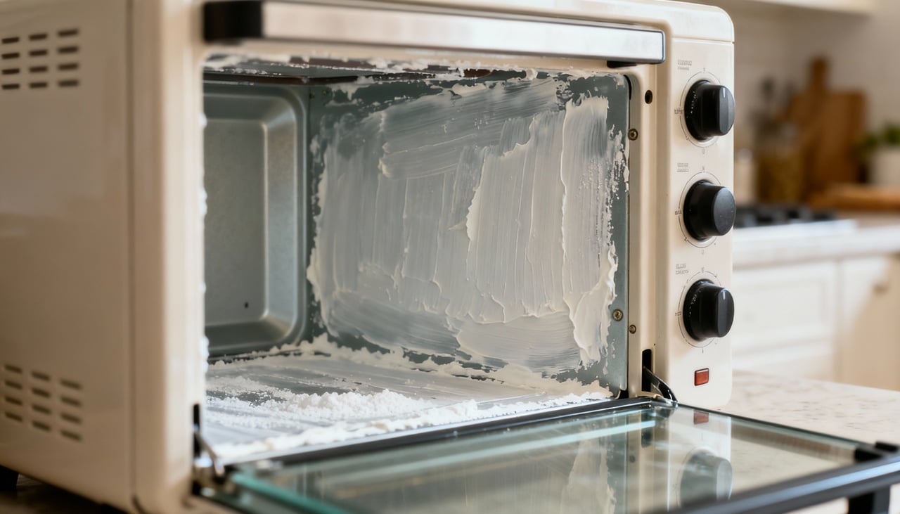 Em vez de esperar a sujeira endurecer, o ideal é fazer pequenas limpezas sempre que o uso envolver muita gordura – Imagens produzidas com uso de Inteligência Artificial