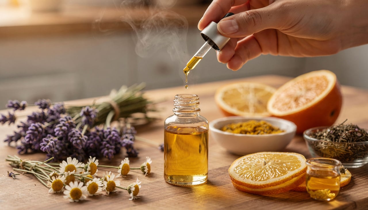 Para criar um perfume terapêutico calmante, é importante seguir um passo a passo simples