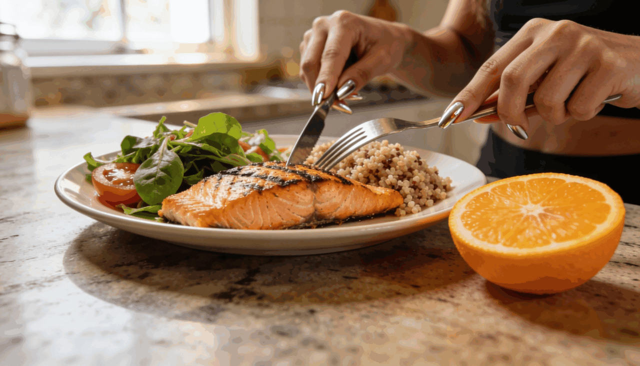 A proteína é a peça central quando se fala em cabelos e unhas fortes, pois a queratina é derivada de aminoácidos presentes nas proteínas da alimentação