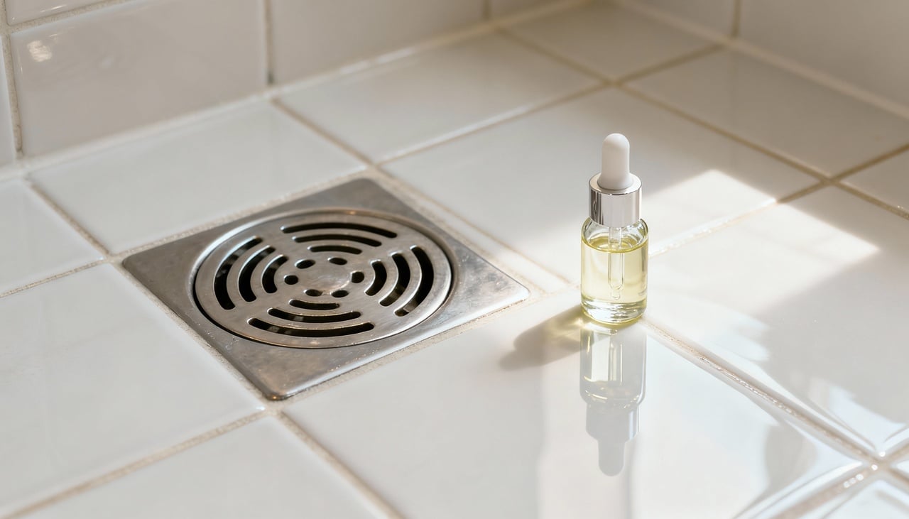 Ao olhar o rótulo da maioria dos limpadores tradicionais, o primeiro ingrediente listado é sempre a água, o que explica a baixa durabilidade do aroma – Imagens produzidas com uso de Inteligência Artificial