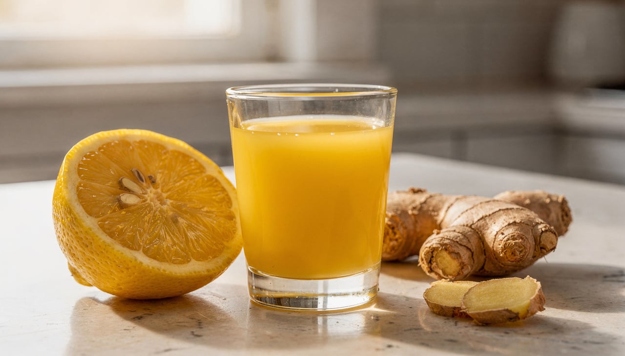 Os shots de imunidade são pequenas porções de bebidas concentradas com vitaminas, minerais e antioxidantes