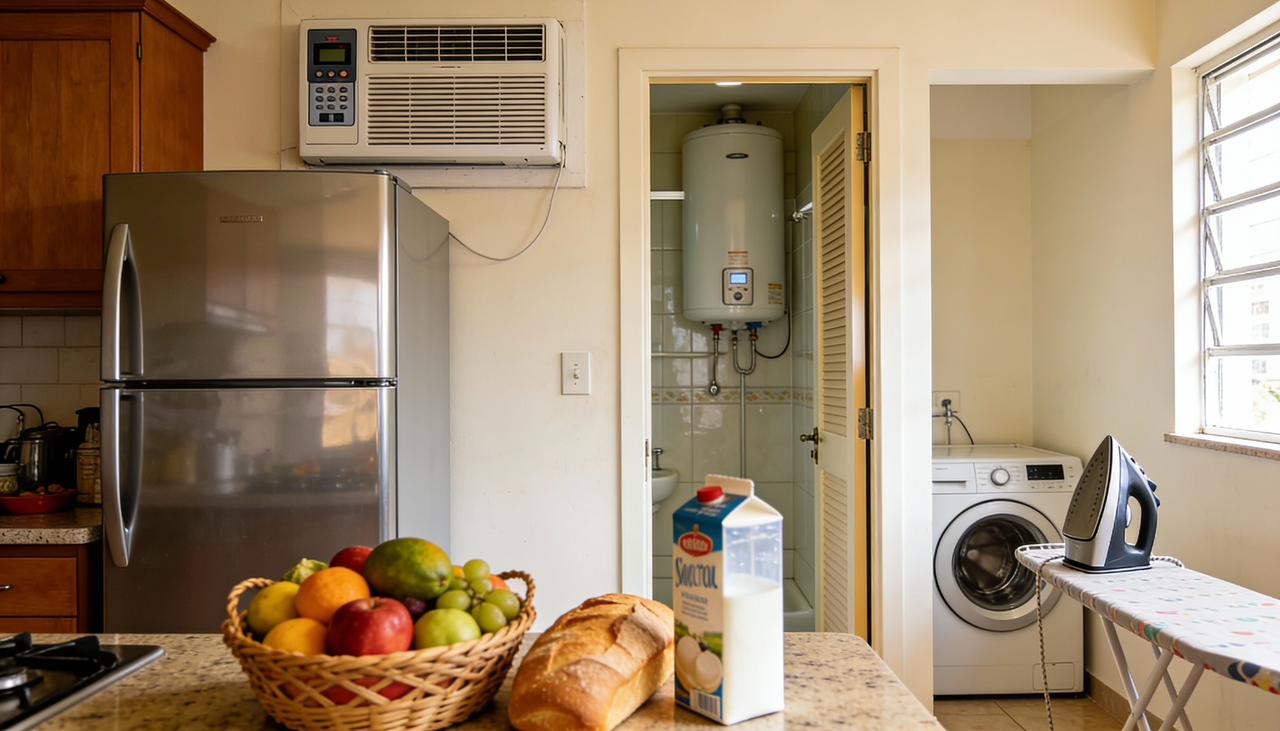 Os chamados vilões da conta de luz são, em geral, aparelhos com alta potência que funcionam por longos períodos ou em ciclos frequentes