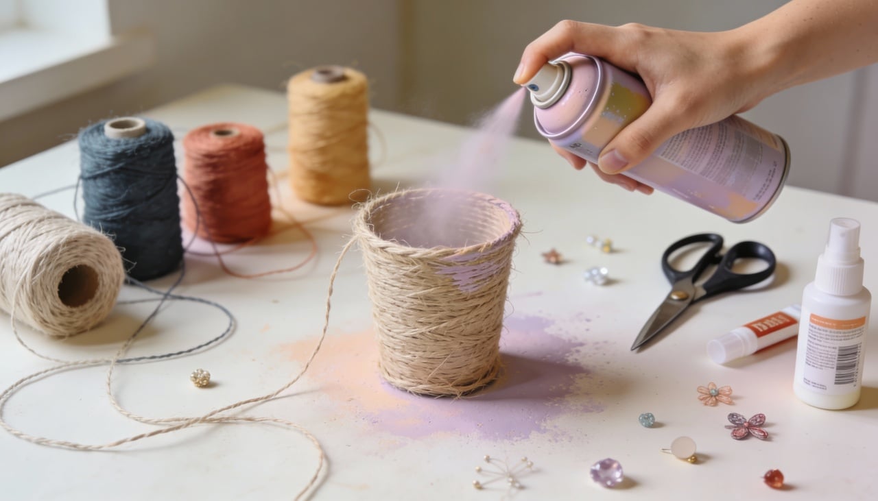 A cor do fio, o tamanho do balão e a densidade das voltas definem se a cúpula ficará mais fechada