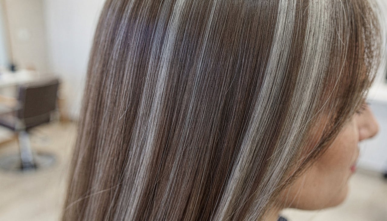 As micromechas são uma das melhores alternativas para quem quer disfarçar os fios brancos de forma natural