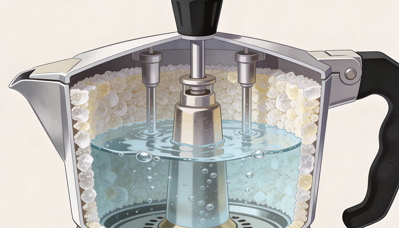Chama-se água dura a água que contém concentrações elevadas de sais de cálcio e magnésio, entre outros minerais