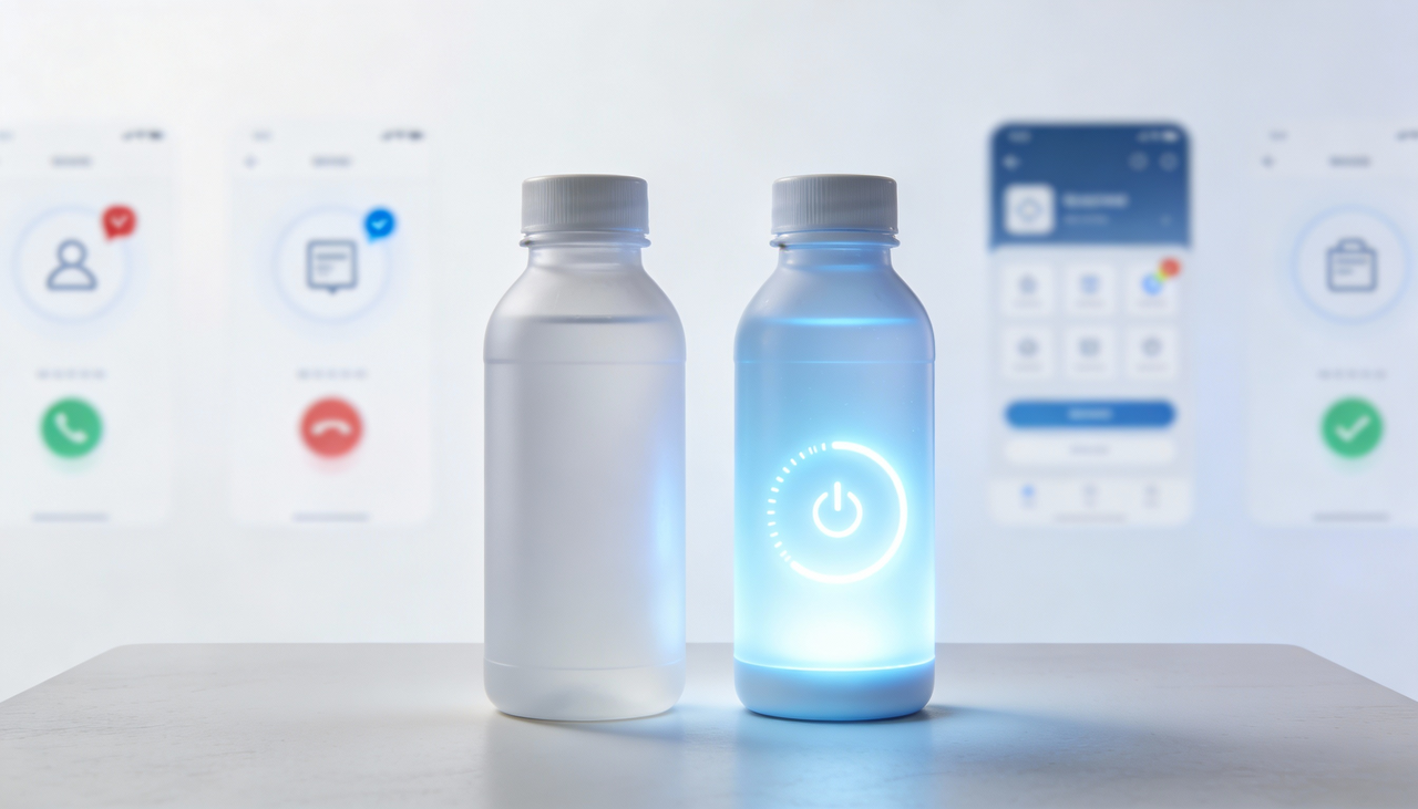As chamadas “smart bottles” não servem apenas para carregar líquido; elas monitoram o seu consumo em tempo real