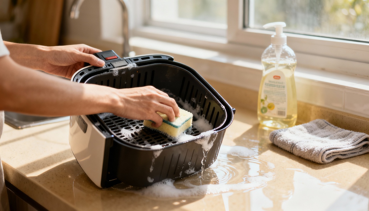 Realizar a higienização logo depois do preparo das refeições elimina resíduos de gordura e alimentos, prevenindo odores e o desgaste das peças