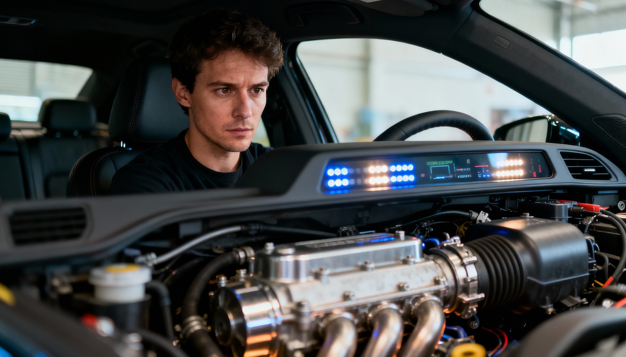 Uma bateria com carga insuficiente é uma das causas mais comuns para o carro tremer logo na partida