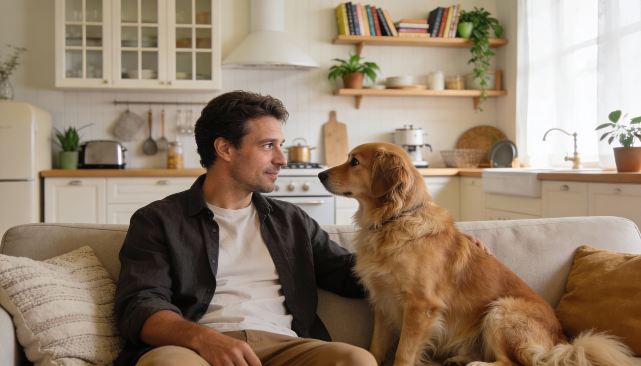 A ligação entre tutor e cão costuma ser descrita em termos de apego, cuidado e companheirismo