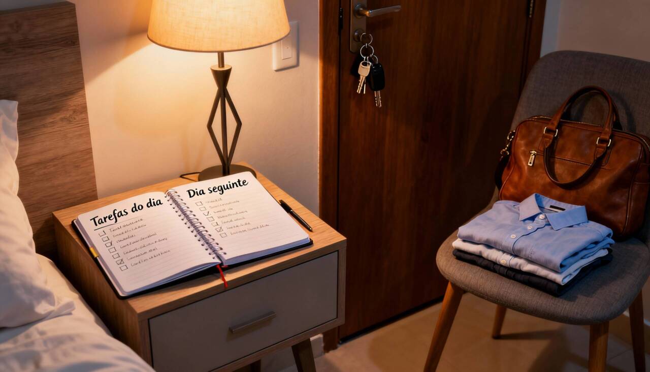 Uma rotina matinal produtiva costuma ter início antes mesmo do despertador tocar – Imagens produzidas com uso de Inteligência Artificial