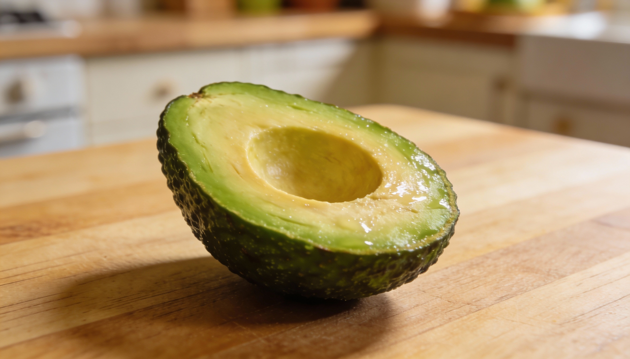 O congelamento interrompe o processo natural de oxidação e decomposição que ocorre rapidamente em abacates expostos ao ar