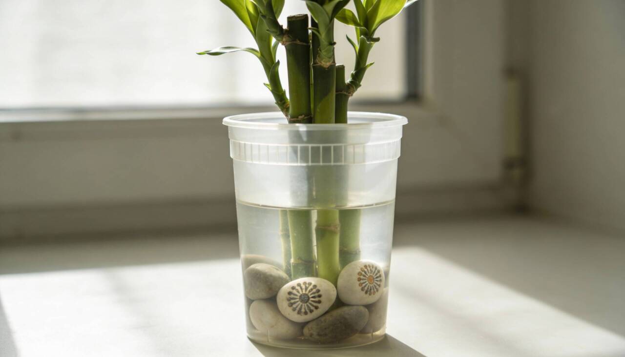 Além da praticidade, o bambu-da-sorte é valorizado por suas propriedades de harmonização ambiental segundo o Feng Shui