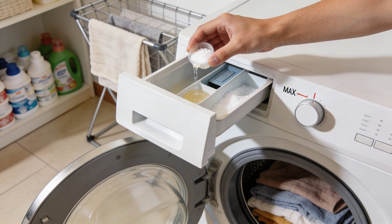 Usar a quantidade certa de água é o segredo para o sabão render mais e a limpeza ser realmente eficaz