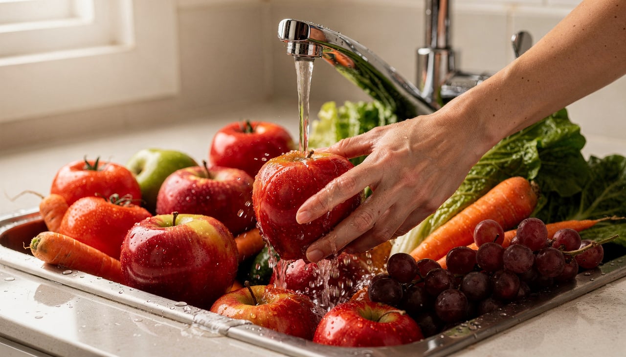 "Não lave mais com bicarbonato de sódio". Remoção de pesticidas: descobriu-se que este método simples é mais eficaz