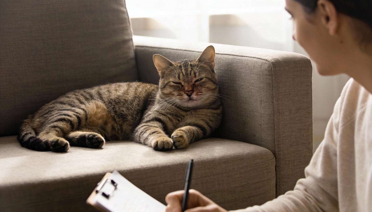 O piscar lento é um olhar direcionado, seguido do fechamento parcial ou completo das pálpebras de forma pausada e da reabertura sem pressa