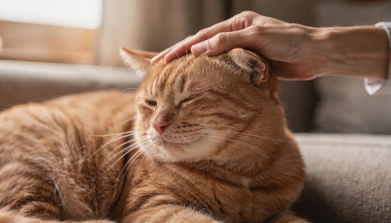 O comportamento de um gato durante a interação física é um indicador confiável de conforto ou incômodo