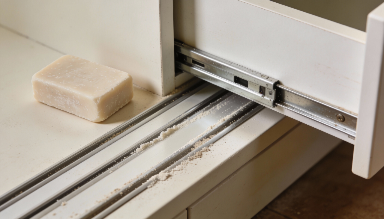 O acúmulo de poeira e a umidade natural do ar fazem com que a madeira inche ou que os trilhos de metal criem um atrito excessivo