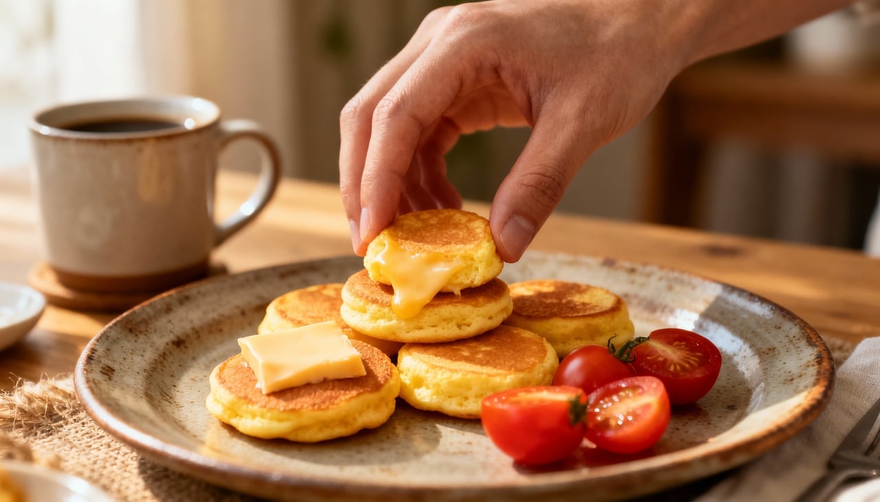 O primeiro passo consiste em misturar os ingredientes úmidos em uma tigela ampla – Imagens produzidas com uso de Inteligência Artificial