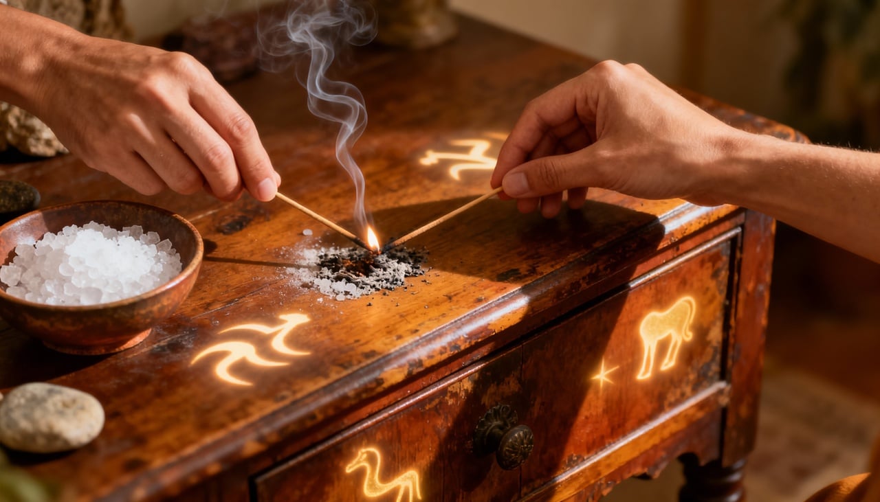 Uma prática frequente é reservar um momento para reconhecer de onde o móvel veio, quem o utilizou e como era a relação com essa pessoa ou lugar