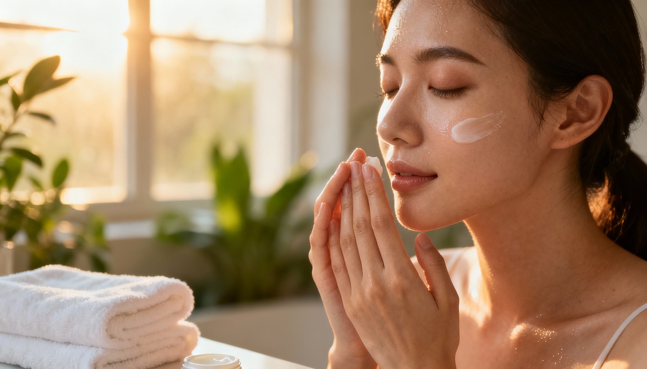 Alguns ingredientes naturais podem ser incorporados de forma prática à rotina, ajudando a potencializar hidratação, acalmar irritações e reforçar a barreira da pele – Imagens produzidas com uso de Inteligência Artificial