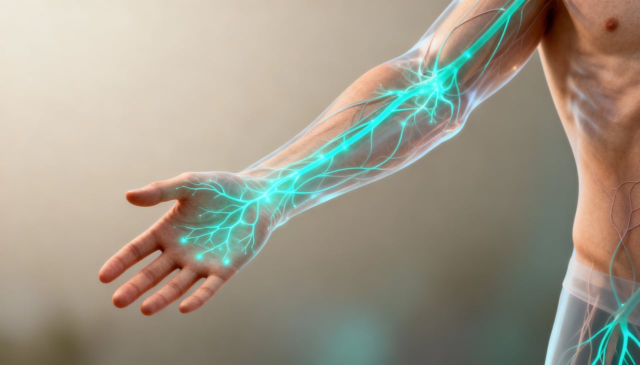 O cérebro capta e decodifica sinais enviados pela pele por meio de impulsos nervosos