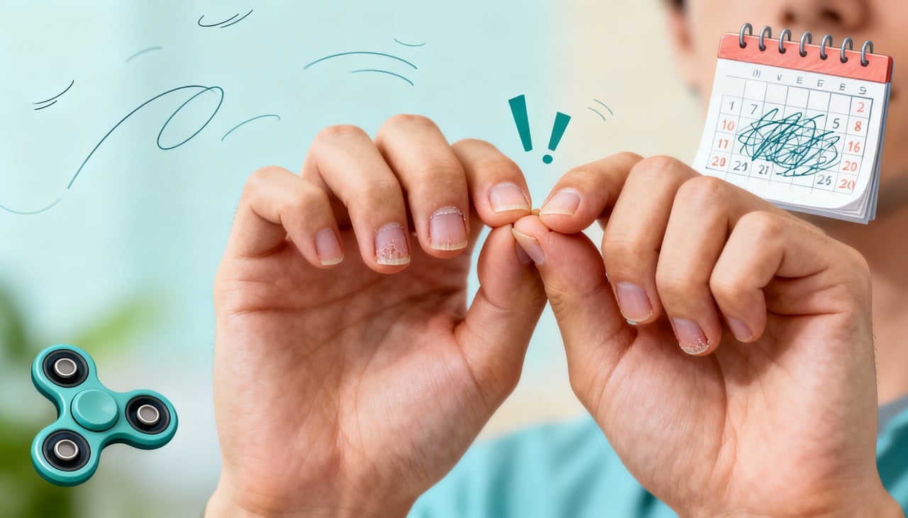 Além de afetar a aparência das mãos, a onicofagia pode causar pequenas feridas nas cutículas, inflamações e maior risco de infeções