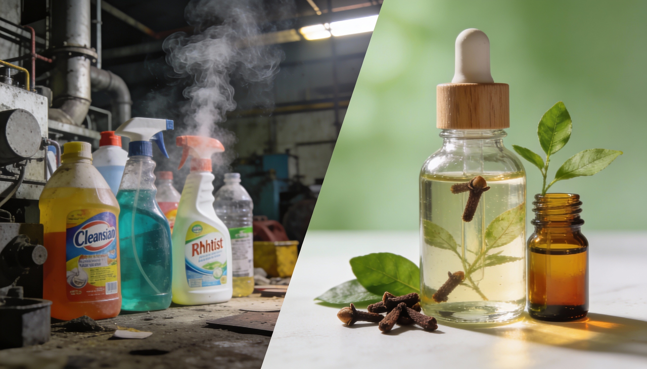 A proposta não é apenas trocar um cheiro por outro, e sim repensar a forma de cuidar da casa