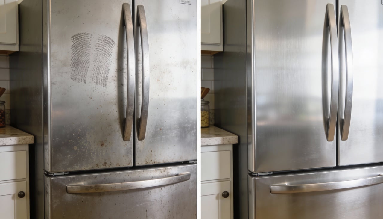 O primeiro passo é observar o desenho sutil da superfície