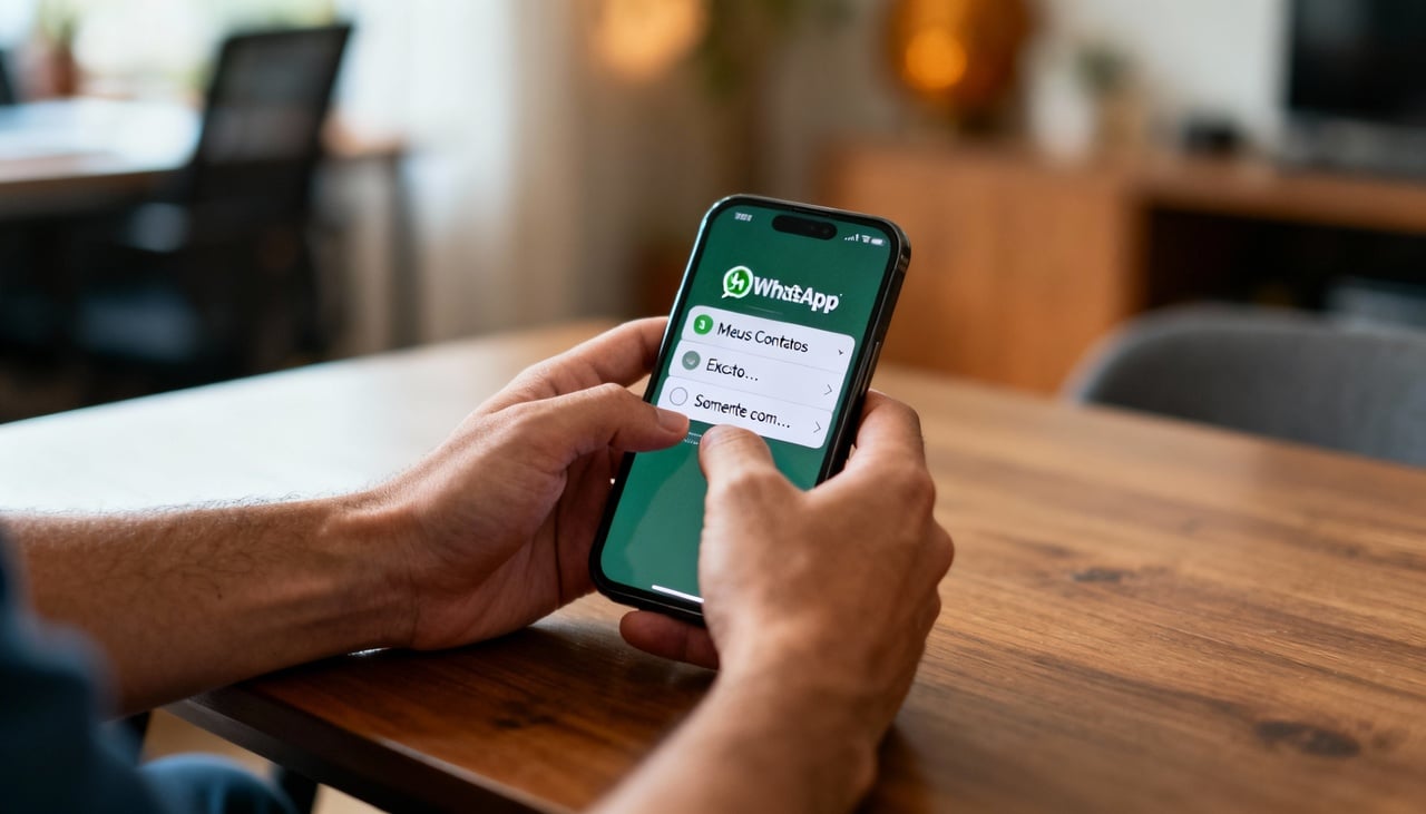 Chegar até a tela de configuração é um processo rápido e que pode ser feito tanto em aparelhos Android quanto no iPhone
